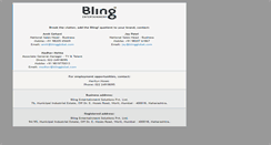Desktop Screenshot of blingglobal.com